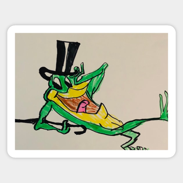 Michigan Frog Sticker by MrMom